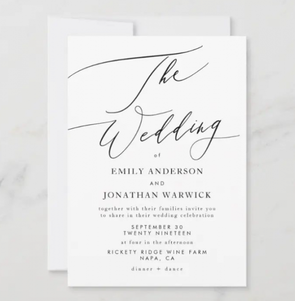 Monokrom dengan paduan hitam dan putih elegan